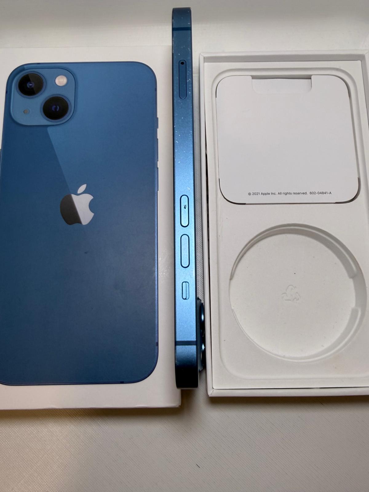 IPhone 13 256GB Blue Batteria 100%