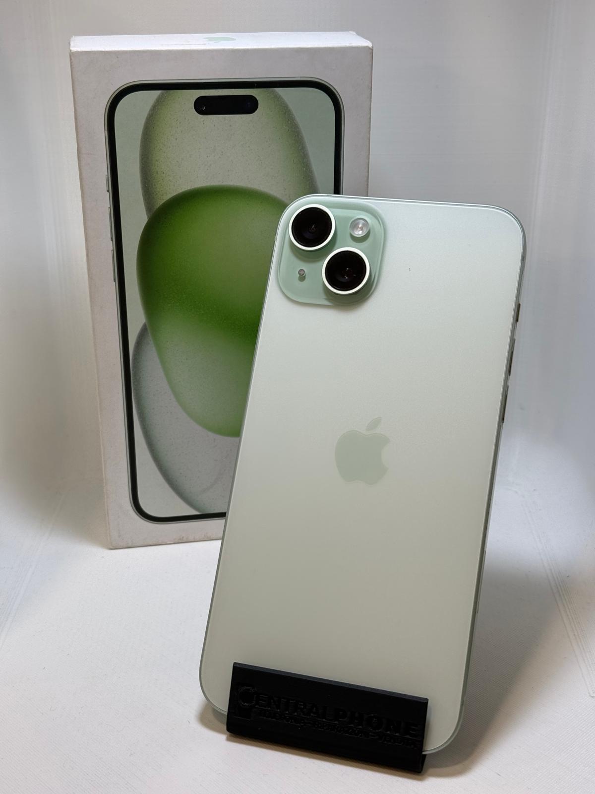 iPhone 15 Plus 128 GB Verde Batteria 86%