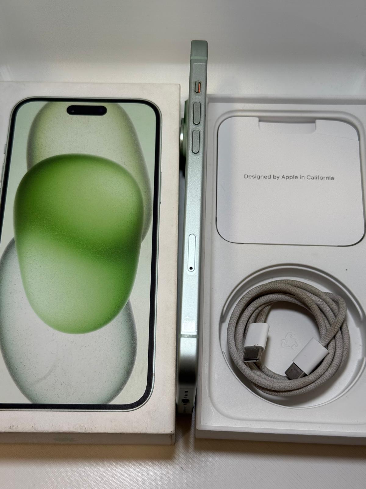 iPhone 15 Plus 128 GB Verde Batteria 86%