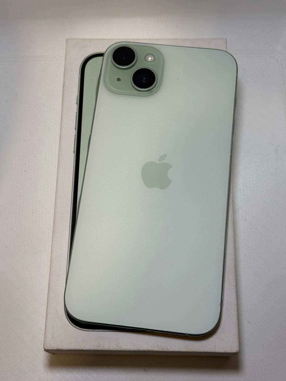 iPhone 15 Plus 128 GB Verde Batteria 86%