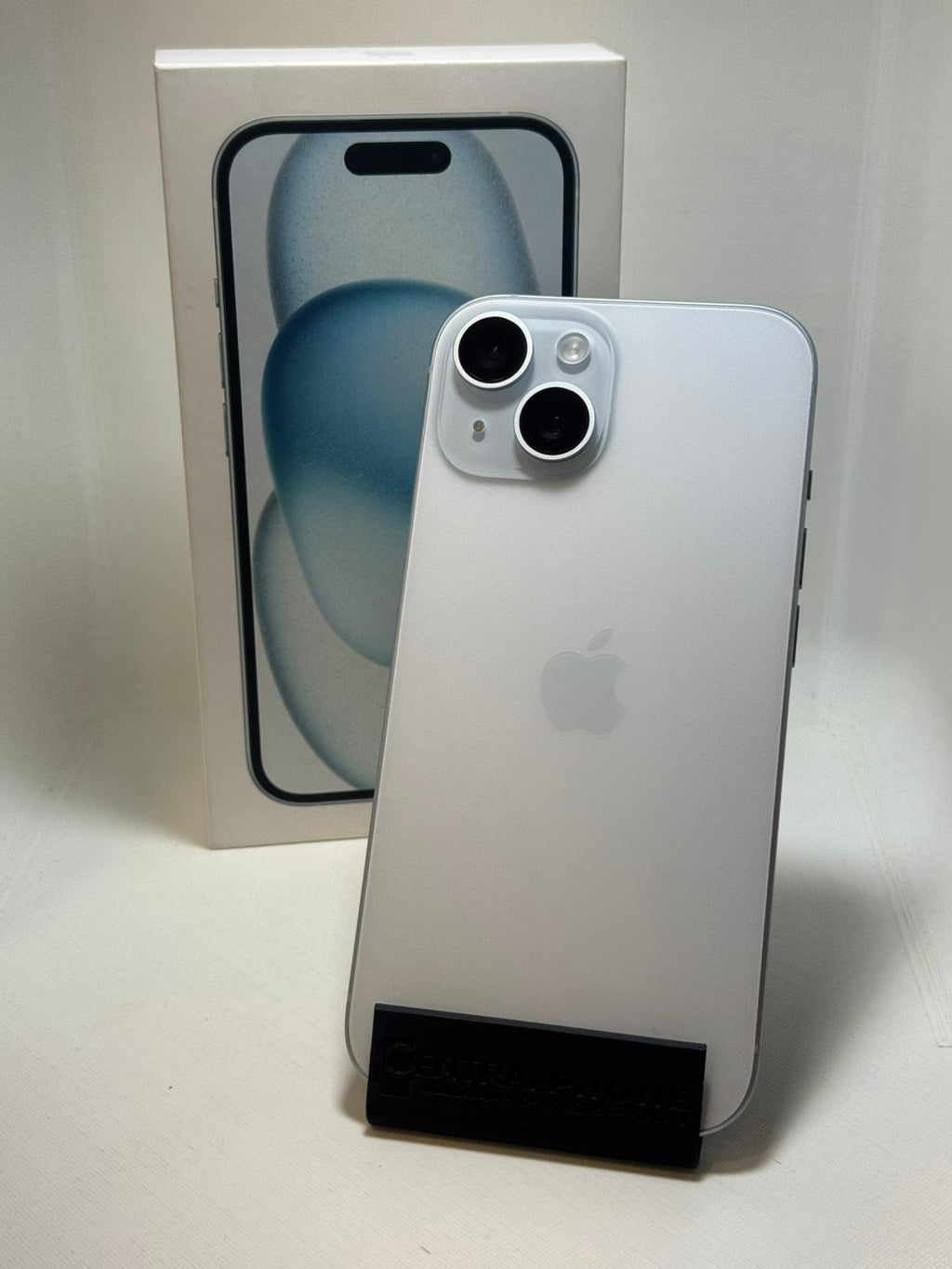 iPhone 15 128 GB blu Batteria 84%