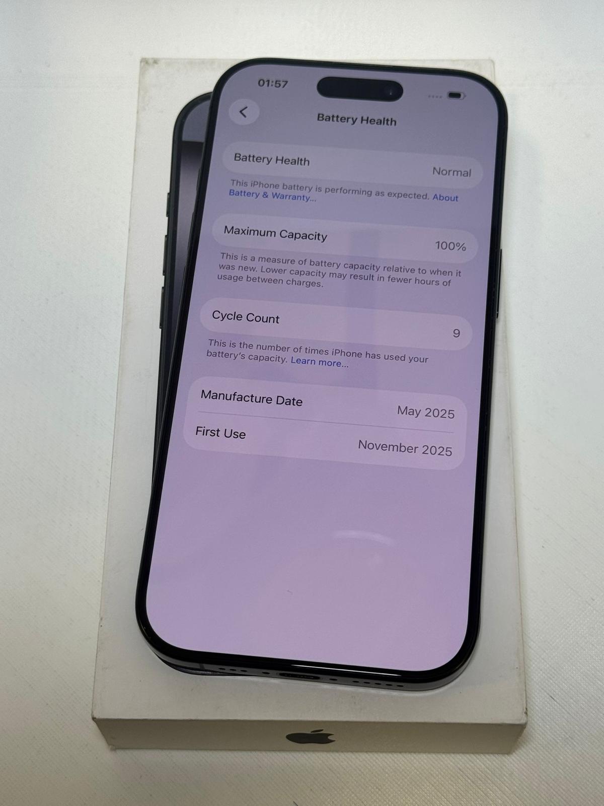IPhone 16 Pro 128 GB Black Batteria 100%